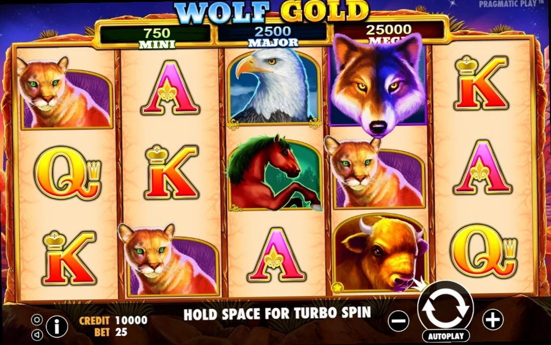Wolf Gold von Pragmatic Play